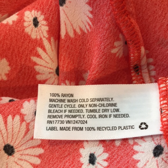 RIXO for Target Red Daisy Floral Swing Dress - Picture 11 of 13